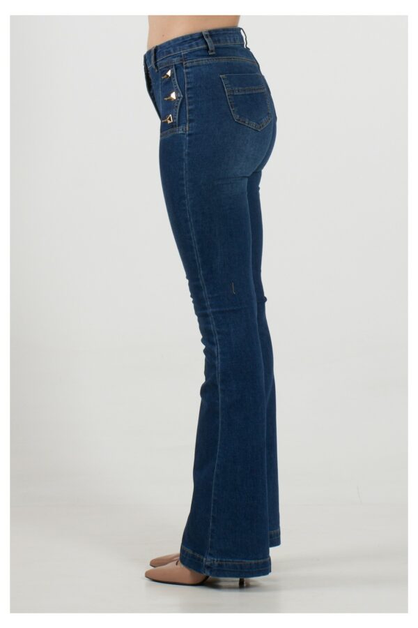 JEANS PALAZZO STUDS - immagine 3