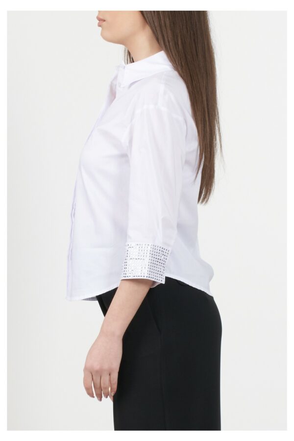 CAMICIA POLSI DIAMANTI - immagine 3