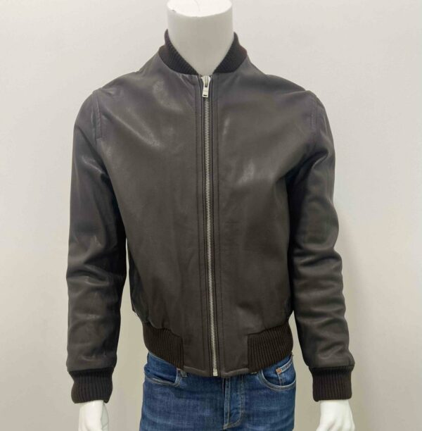 Giubbotto in pelle Trussardi