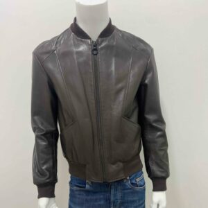 Giubbotto in pelle Trussardi